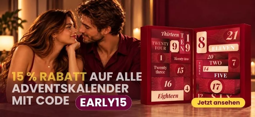 15 % Rabatt auf erotische Adventskalender mit Code EARLY15 | Lovesexshop.de Sexshop