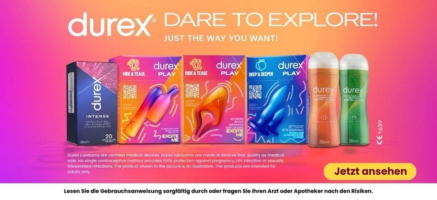 Mai ist Masturbationsmonat – entdecke die Durex Produkte | Lovesexshop.de sex shop