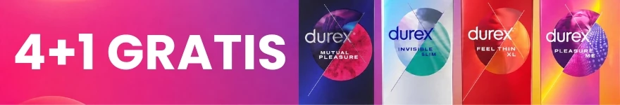 Durex Kondomkampagne: 4+1 gratis – Lovesexshop.de sex shop