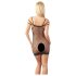 NO:XQSE - Netz-Minikleid - Schwarz (S-L)