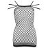 NO:XQSE - Netz-Minikleid - Schwarz (S-L)