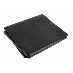 Glänzendes Laken - 200 x 230cm (schwarz)