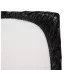 Lackspannbettlaken - Gummizug - 220x220cm (schwarz)