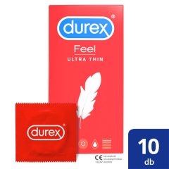   Durex Feel Ultra Thin - ultrarealistisches Kondom (10 Stück)