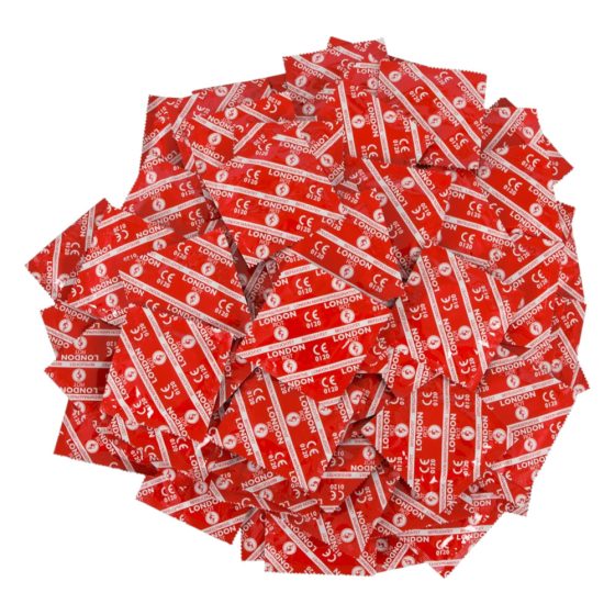 London - Erdbeer-Kondom (100 Stk.)