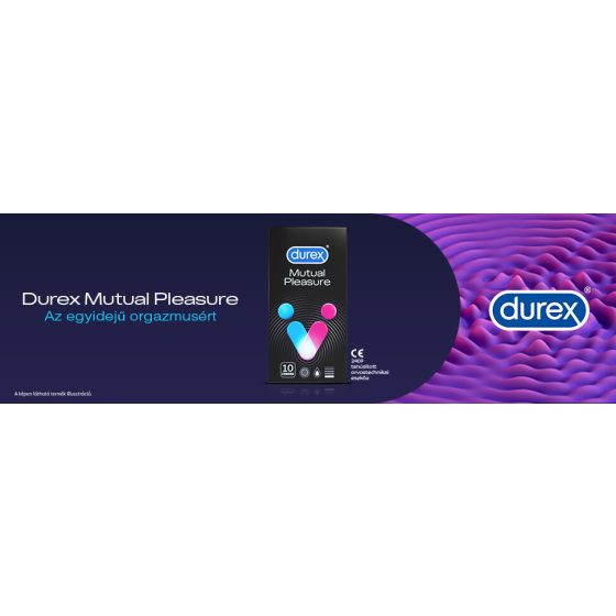 Durex Mutual Pleasure - Verzögerungskondom (10 Stück)