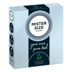 Mister Size dünnes Kondom - 47mm (3dpcs)