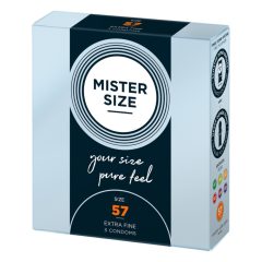 Mister Size dünnes Kondom - 57mm (3dpcs)