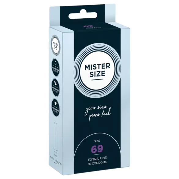 Mister Size dünne Kondome - 69mm (10 Stk.)