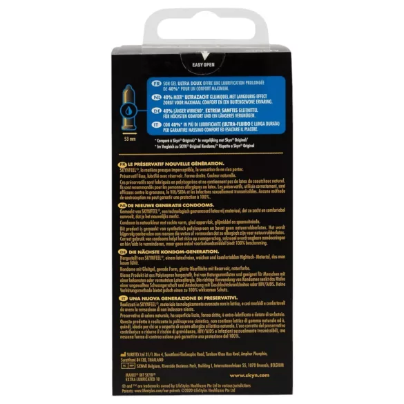 Manix Skyn - ultra dünn, latexfreies Kondom (10 Stk.)