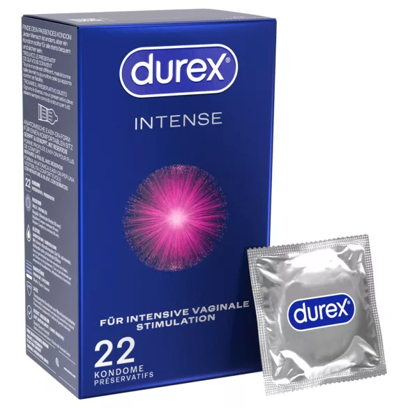 Durex Intense - Orgasmic Kondome (22 Stk.)
