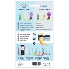 Mister Size Testpaket mit Penis-Messgerät - M 3er Packung