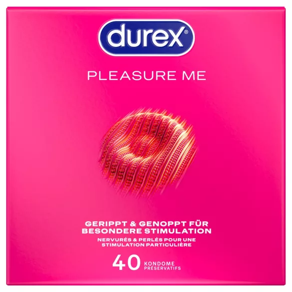 Durex - Pleasure Me Kondom (40 Stk.)