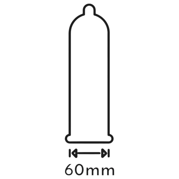 Secura Aubergine - extra großes Kondom - 60mm (48 Stk)