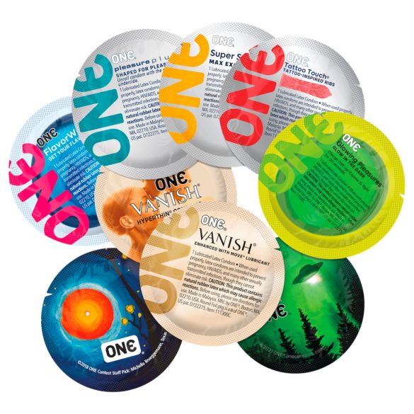 ONE Gemischte Freuden - Kondompackung (12 Stk)