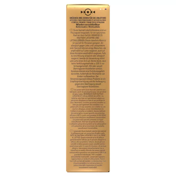 Durex Hautnah - latexfreies Kondom (10 Stk)