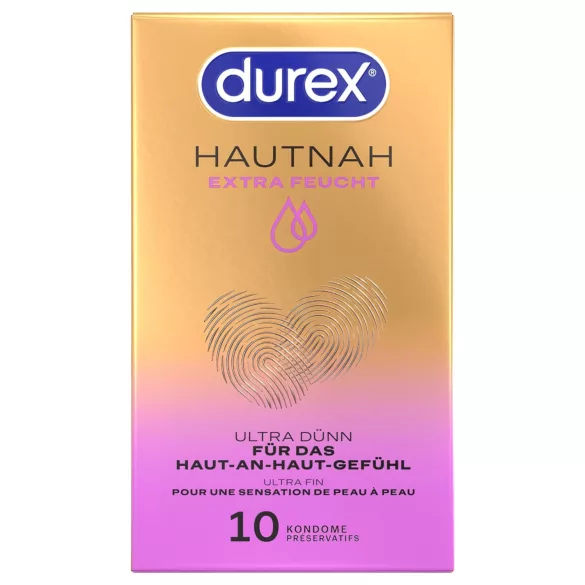Durex Hautnah - extra gleitfähiges Kondom (10 Stk)