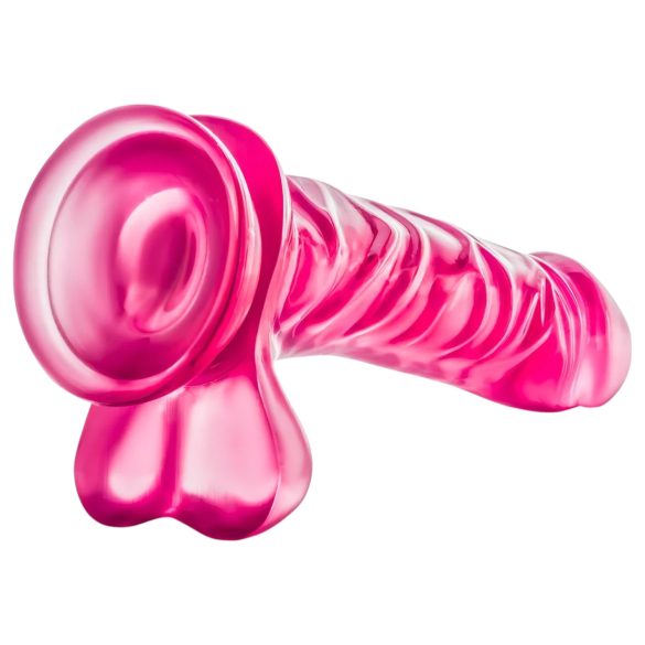 B Yours Basis 8 - Hoden Dildo - 23cm (rosa)