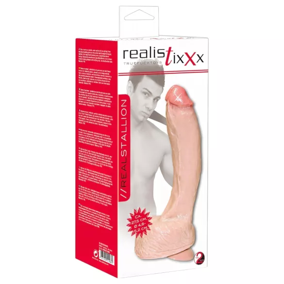 realistixxx Giant - extra großer Dildo (natur)