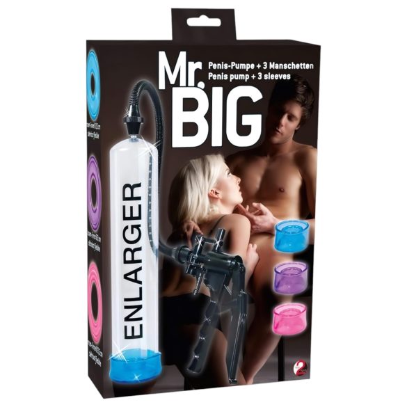 You2Toys - Mr. Big - Penis-Pumpen-Set (transparent)