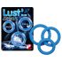 You2Toys - Lust Penisring-Set - Blau