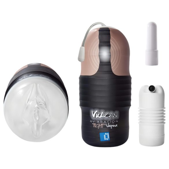 Vulcan - Vibrierender Kristall-Vagina-Einsatz