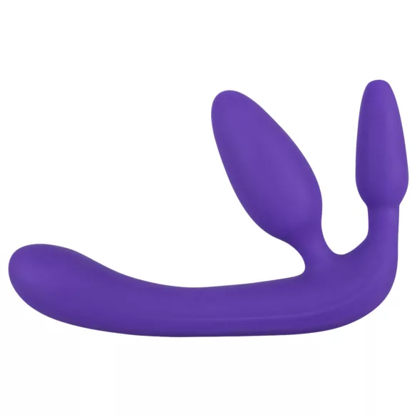 You2Toys - Triple, anlegbarer Dildo ohne Halteriemen (lila)