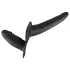 You2Toys - Strap-On Silikon-Duo (schwarz)
