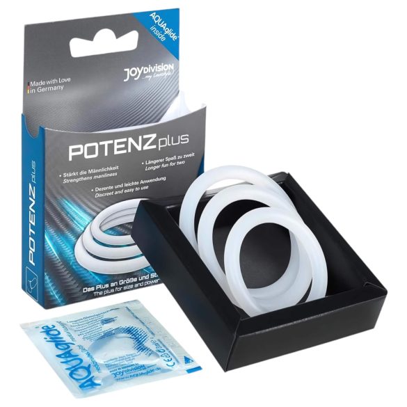 POTENZplus Penisring - Set (3er-Pack)