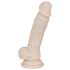 You2Toys - Silikon-Saugdildo - mittler (natur)