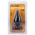 Doc Johnson klassischer großer Analplug - schwarz (14,5 cm)