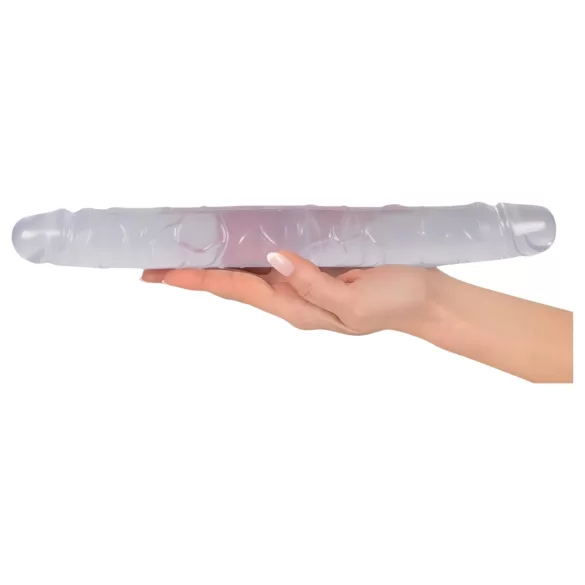 Kristall Doppel-Dildo (34cm)
