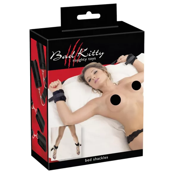 Bad Kitty - Plüsch-Bettfessel-Set (5-teilig)