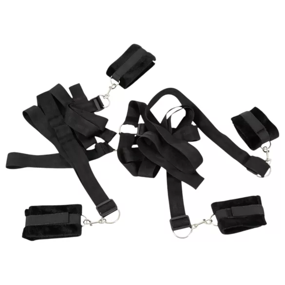 Bad Kitty - Plüsch-Bettfessel-Set (5-teilig)