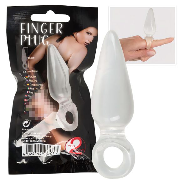 You2Toys - Finger Plug - Finger Anal-Plug (transparent)