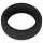 Black Velvet - dickwandiger Penisring (3,2 cm) - schwarz