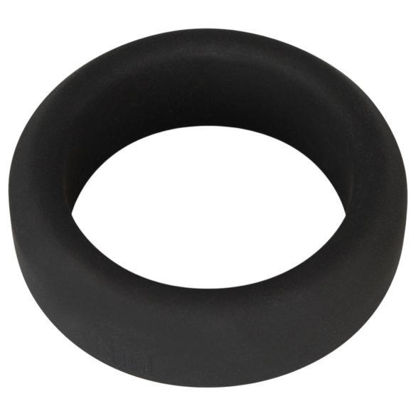 Black Velvet - kräftiger Penisring (3,2cm) - schwarz