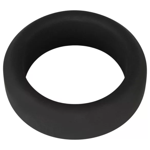 Black Velvet - dickwandiger Penisring (3,2 cm) - schwarz