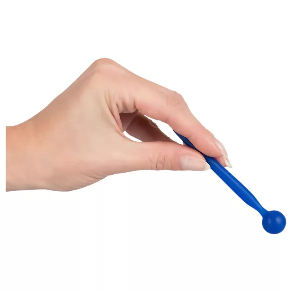 Dilator Sperm Stopper - Kugel-Silikondilator (blau)