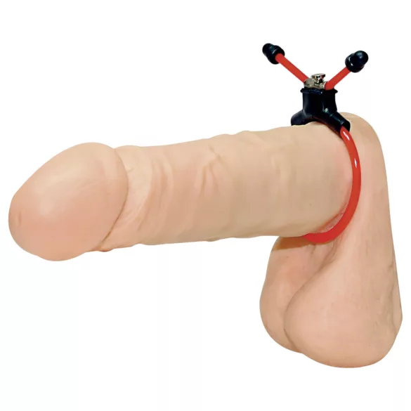 You2Toys - verstellbarer Penisring (rot)