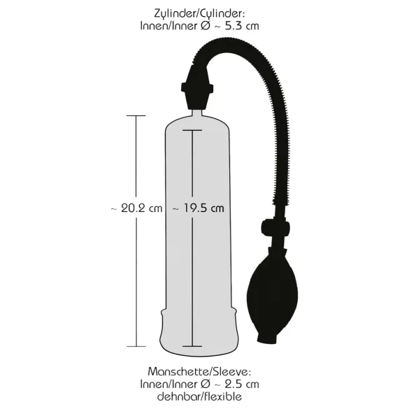 Bang Bang Penispumpe - Schwarz