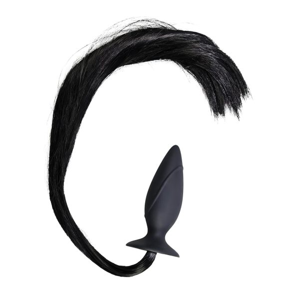 You2Toys - FRECHES Pony - Anal Plug mit Pferdeschwanz (schwarz)