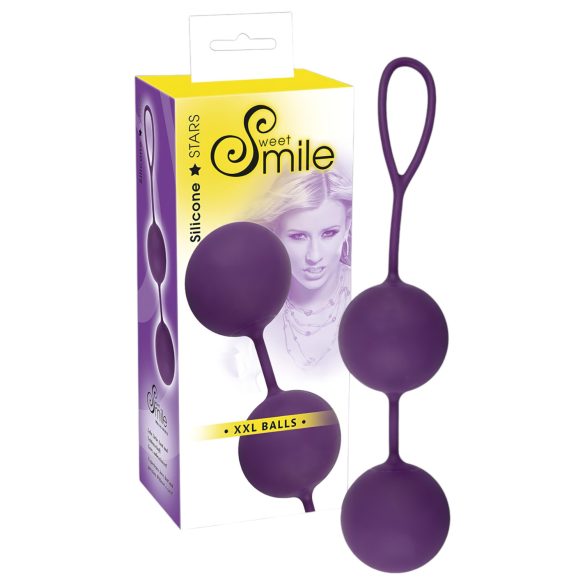 SMILE XXL Kugeln - Riesen Liebeskugeln (Lila)