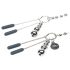 Shades of Grey - Klammer-Set mit Kette