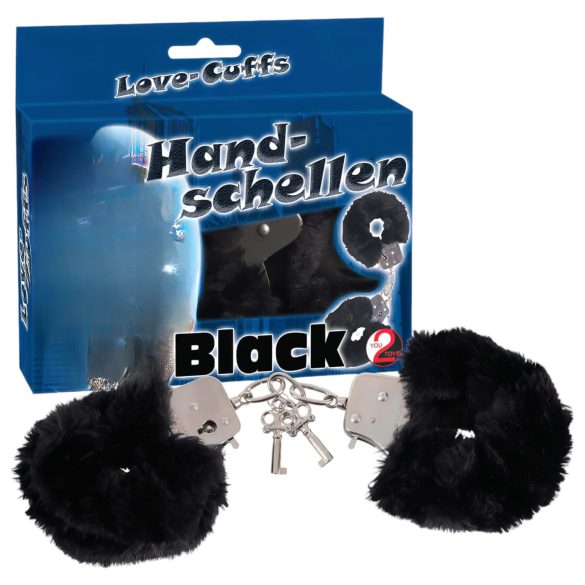 You2Toys - Plüsch-Handschellen - Schwarz