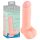 Medizin - Gerader Silikon-Dildo (20cm) - Hautfarben