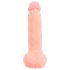 Medizin - Gerader Silikon-Dildo (20cm) - Hautfarben