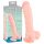 Medizinisches Silikon-Dildo (24cm) - Natur