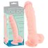 Medizinisches Silikon-Dildo (24cm) - Natur