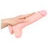 Medizinisches Silikon-Dildo (24cm) - Natur